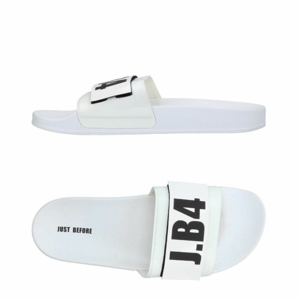 J·B4 JUST BEFORE WHITE SANDALS SIZE 12 BRAND NEW AND BEAUTIFUL